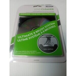 Allsop 56500 CD/DVD Laser Lens Cleaner with Ultimate 8 Brushe System